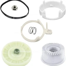 W10721967 Washer Pulley Clutch Kit & W10006384 Washing Drive Belt for Whirlpool