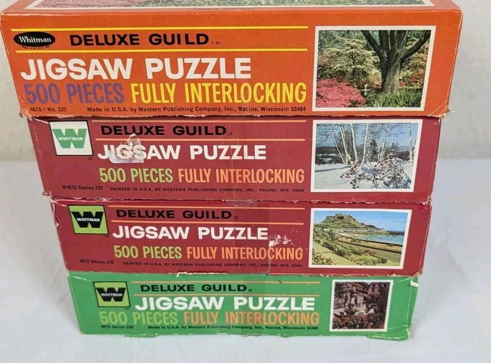 Whitman Vintage Puzzles for sale | eBay