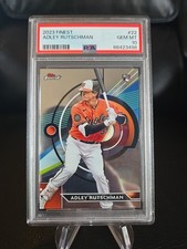2023 Topps Finest Adley Rutschman ROOKIE #22 PSA 10 Orioles