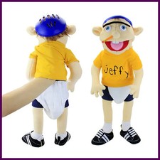 60cm Jeffy Hand Puppet Plush Children Soft Doll Talk Show Party Props Christmas