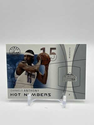 2003-04 Flair Final Edition - Hot Numbers Carmelo Anthony #4 HN /500 (RC)