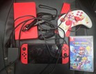 Nintendo Switch OLED Mario Red Edition Lightly Used Bundle