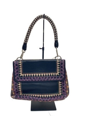 ETRO Shoulder Bag 1N047-2263 Multicolor All-over Pattern Used
