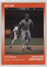 1990 Star Platinum /1000 Howard Johnson #115 3c7