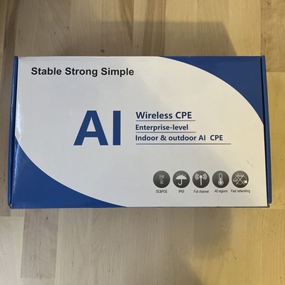 Adalov Wireless Wifi Bridge 3Km/2 Mile 5.8G Point to Point Outdoor CPE (CPE660)