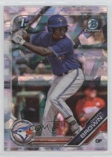 2019 Bowman Chrome Draft Sapphire Edition Dasan Brown #BDC-63 0f5t