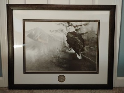 Cole Johnson ''Standing Guard'' Signed Numbered Print Friends of NRA 25th Anniv
