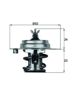 Thermostat Kühlmittel MAHLE TX 7 88D S für FORD SCORPIO 2 Turnier GNR GGR GFR 1