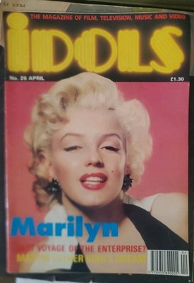 IDOLS. 20th CENTURY LEGENDS. FILM TV & MUSIC MAGAZINE. No.26. APRIL 1990