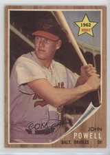 1962 Topps Boog Powell (Called John on Card) #99 Rookie RC kk4. rookie card picture
