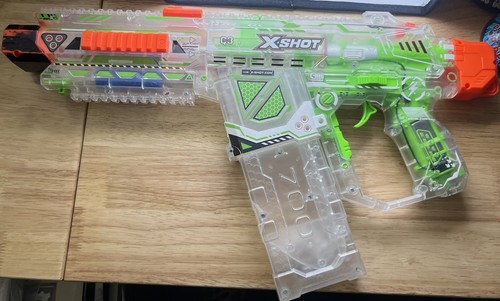 ZURU Toys X-Shot Hyper Gel Trace Fire Motorized Blaster Outdoor Toy Ages 14+ (C