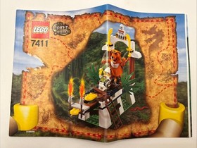 LEGO Adventurers Set 7411: Tygurah's Roar, 100% Complete W/ Minifig!