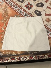 Minigonna Zara in pelle taglia L