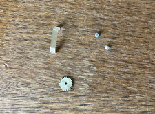 Aurora AFX Nonagnatraction Brushes, Small Hole Brass Idler Gear  Clamp, VGC