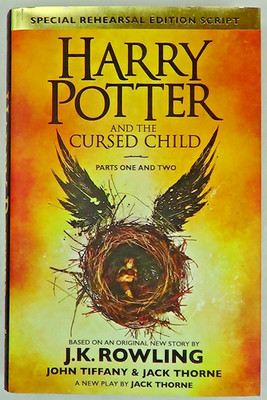 Harry Potter & The Cursed Child Rehearsal Script Parts 1&2 1st Ed Print 2016 HB