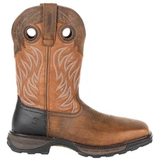 Durango Maverick Xp 11 Inch Waterproof Steel Toe Work  Mens Brown  DDB0215