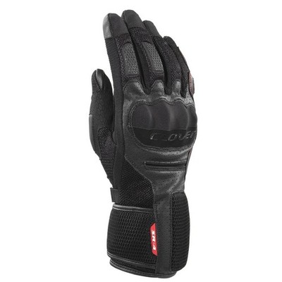 Motorradhandschuhe Sommer Herren lang Clover SR-4 Black 1122-N/N