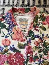 Rare Vintage Camp Anderson Hawaiian Shirt Size S/M Made In USA
