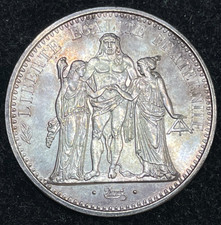 1965 France 10 Francs Silver Coin 0.7234 OZ ASW Excellent Condition High Value