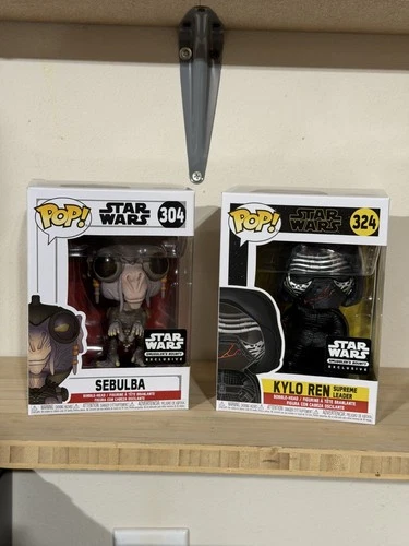 Funko Pop Star Wars SET Sebulba Kylo Ren Supreme Leader Smuggler's Bounty Set