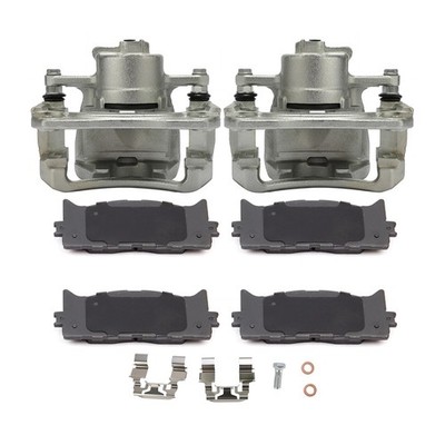 Front (6) For 2007-2012 2016-2018 Lexus Es350 Brake Calipers Brake Pads Set