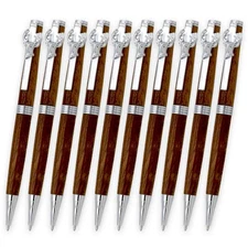 Deer Pen Kit, Chrome Finish, 10 Pack, Legacy Woodturning