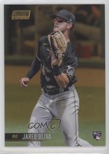 2021 Topps Stadium Club Chrome Gold Refractor 1/50 Jared Oliva #310 0z8y