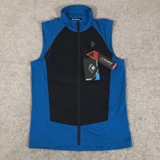 NEW Black Diamond Vest Mens Small Blue Black ...