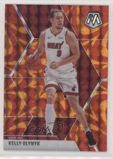 2019-20 Panini Mosaic Reactive Orange Prizm Kelly Olynyk #180 2l4