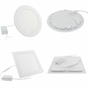 Dimmable LED Panel Light 9W 12W 15W 18W 21W Epistar Recessed Ceiling Down Lights