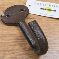 Garderobenhaken Gusseisen Kleiderhaken Wandhaken Landhaus Sommerfield HK347-B