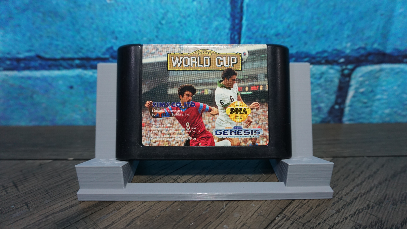 Tecmo World Cup Soccer (Sega Genesis, 1992) Authentic Cartridge Only