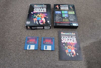 Sensible World Of Soccer von Sensible Software ~ originalverpacktes Amiga-Spiel