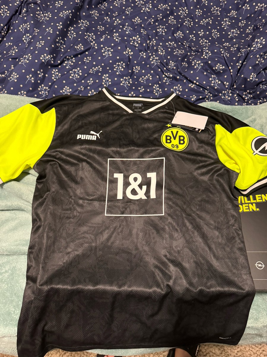 Puma Jude Bellingham Dortmund BVB Null Ne90n Jersey Shirt Size L New