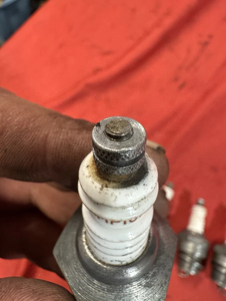 4 BUJÍAS CHAMPION C-16C MODELO A CHEVY ESSEX CORD PACKARD 1920’s 1930’s OG Foto 3 de 4