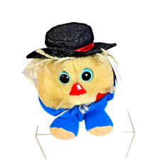 Puffkins 1999  Patches" Scarecrow Plush - Fall Halloween Swinco NWT