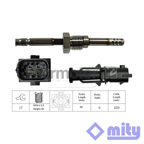 Fits Fiat Multipla 2002-2010 1.9 JTD Mity Exhaust Gas Temperature ...
