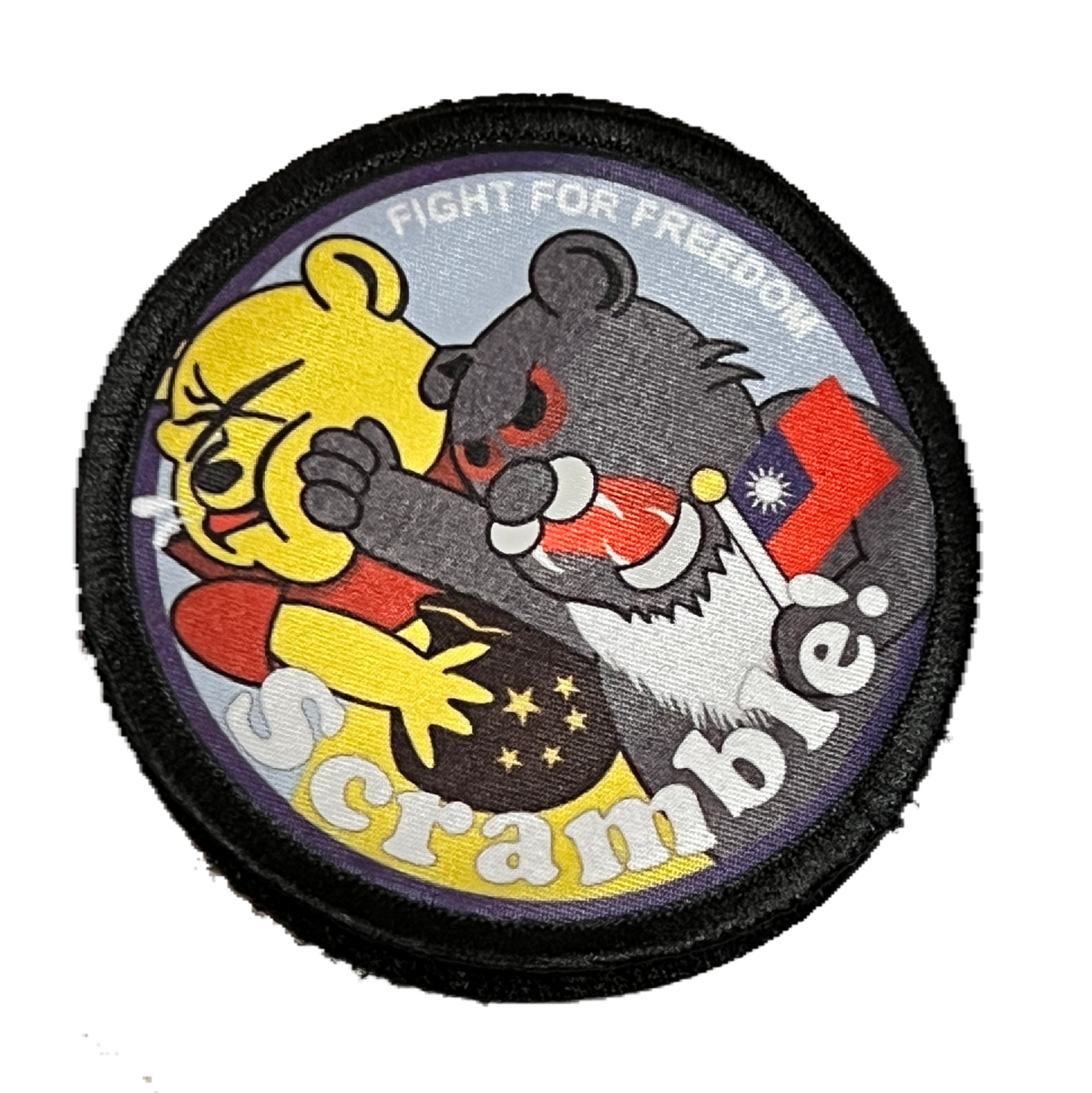 Taiwan Airforce Scramble Morale Patch Tactical Military USA Taiwan Airforce Scramble Morale Patch Tactical Military USA
