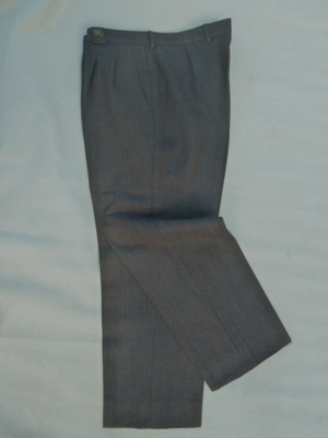 Burberrys 80s Vintage Pants Men's EU 44 Brown Pleated Burberrys 80s Vintage Pants Men's EU 44 Brown Pleated