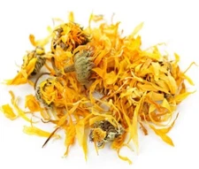 Calendula Flowers Wild Crafted Dried ~ 8 oz. Freshly Packed USA Free Ship