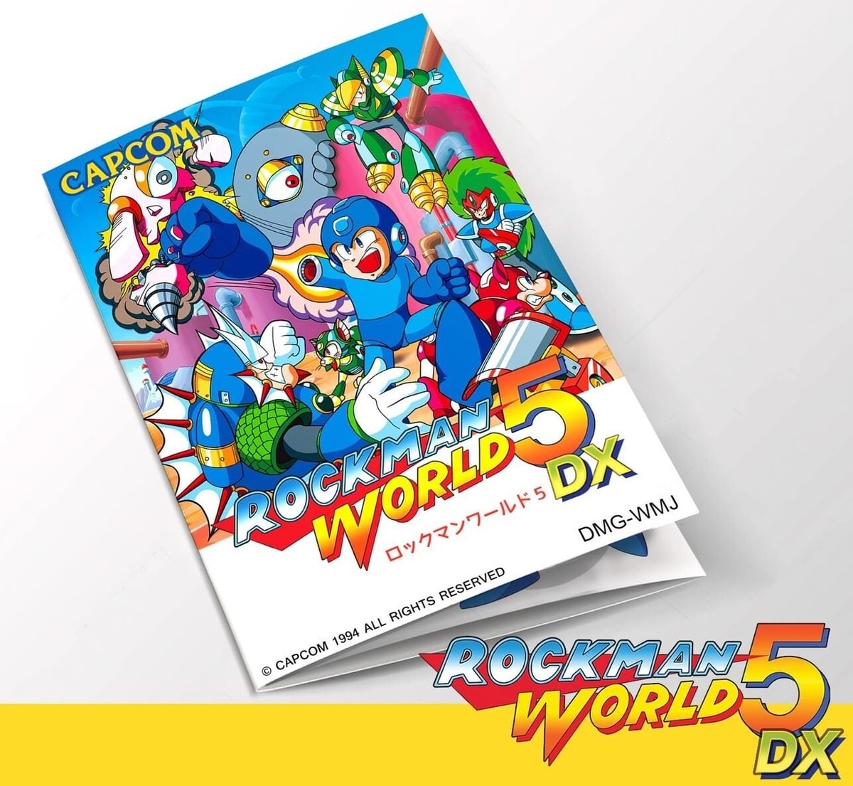 Rockman world5 game(Megaman World 5)/ Gameboy Advance / Rare Game