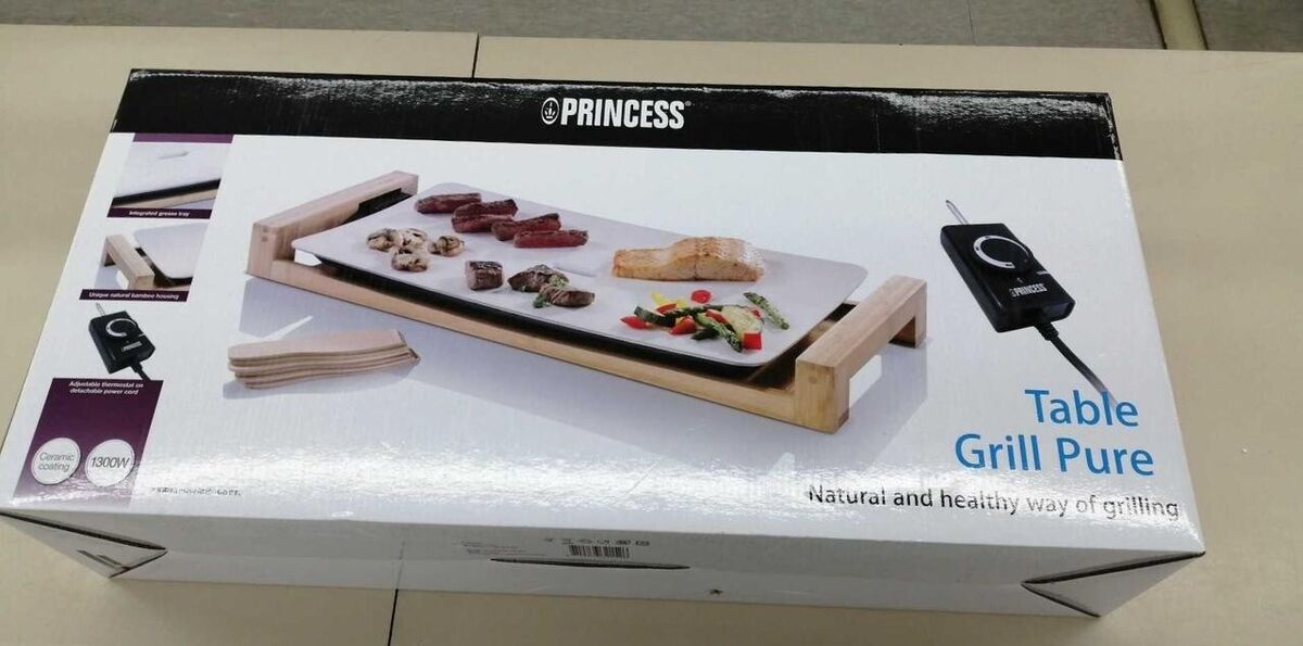 Princess Table Grill Pure White Hot plate | eBay Princess Table Grill Pure White Hot plate | eBay
