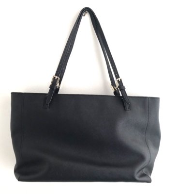トートバッグ TORY BURCH Woman Tote bags Black 151277 001 TORY BURCH Large Tote Bag Black Padded Laptop Pocket