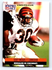 1991 Pro Set Spanish FRESH PULL #467 Ickey Woods