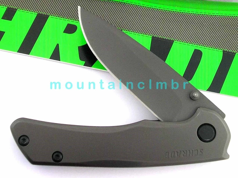 Cuchillo Schrade DISCONTINUADO Titanio Framelock 7.75/4.5/3.25 SCH311 COMO NUEVO ABRAZACK Foto 2 de 4