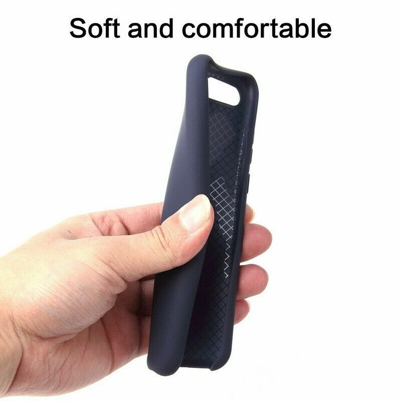 Funda protectora de silicona de goma suave a prueba de golpes para Huawei Y7 Prime 2018 ¡Vendedor de EE. UU.! Foto 2 de 4