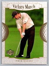 2001 Upper Deck Premiere Edition Golf Victory March Nick Faldo #152