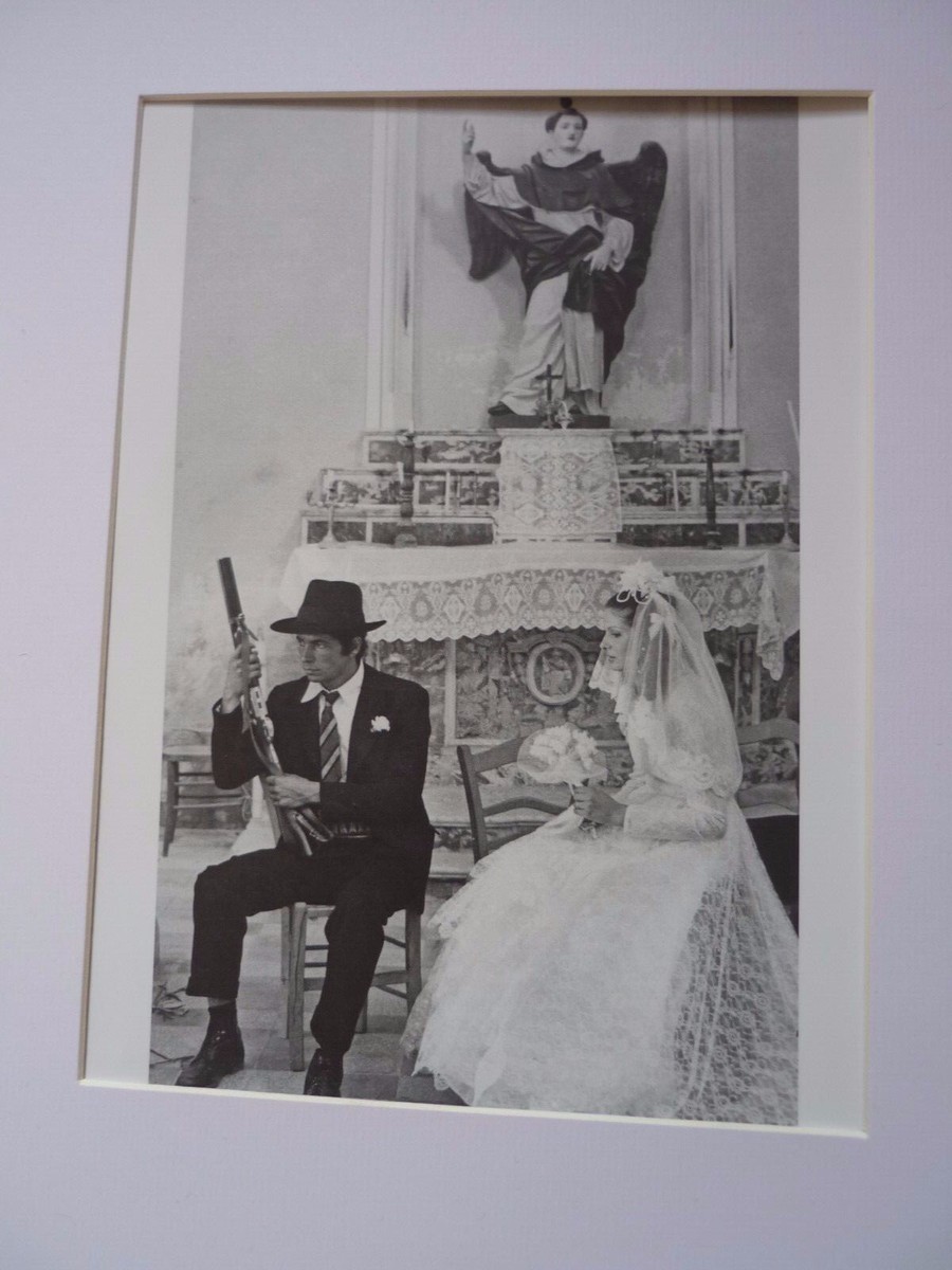 A4 Ready Frame mount poster The Godfather michael wedding day