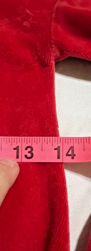 Cat and Jack Solid Red Knit Cotton Sweater, Valentines Heart, Size 4/5, Soft - Picture 4 of 6