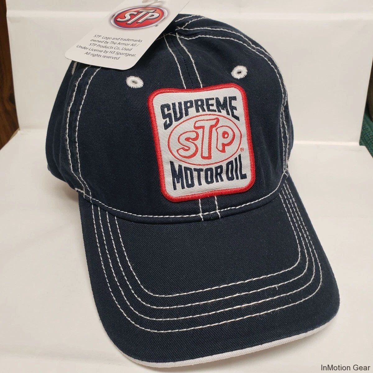 Casquette chapeau réglable STP Supreme huile moteur OSFA NEUVE !